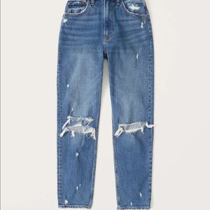 Abercrombie High Rise Mom Jeans